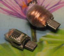 * Elektrosmog Schumann protector voor micro-USB