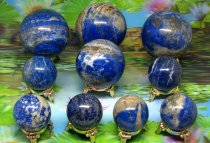 Shungite + Lapis lazuli harmoniser bollen