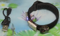 * Rife transducer armband met Edel shungiet