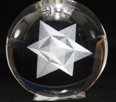 * Bal 3D Merkaba 10 cm