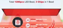 * Rife Medbed 180x80cm 3840 Rood & IR Leds en scalair