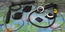 * Hangbeugel transducer 2000mAh met SD en BT
