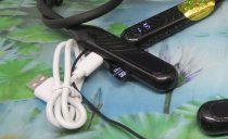 * Hangbeugel transducer 2000mAh met SD en BT