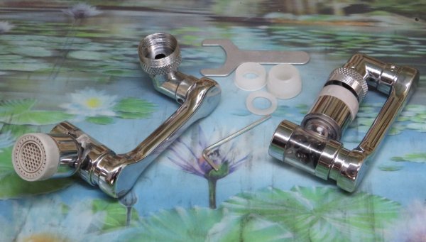 * 360 graden Robotarm met shungiet