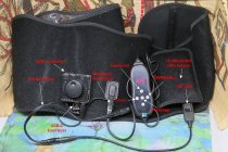 * Massage rood + IR mat + 5 transducers