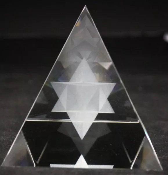 Markab Pyramid Piramide 3D Merkaba 60mm