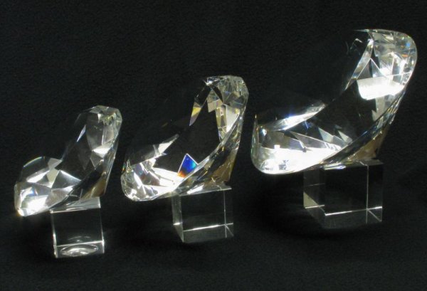Kristal diamant 12cm