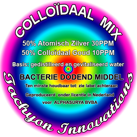 ** Colloïdaal GOUD+ZILVER 500ml (alleen NL)
